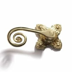 Signature Hardware Regal Cast Iron Rectangular Left Hand Trip Lever Door Lock