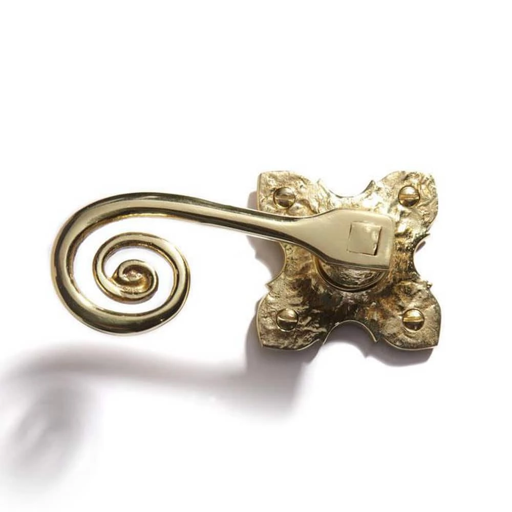 Signature Hardware Regal Cast Iron Rectangular Left Hand Trip Lever Door Lock