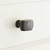 Signature Hardware 1-3/8 in. Bronze Oblong Cabinet Knob in Dark Bronze