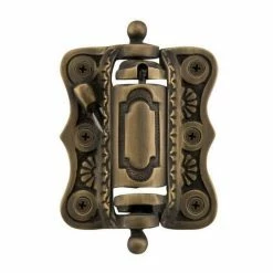 Signature Hardware Victorian 3-3/4 in. Residential Door Hinge in Antique Brass