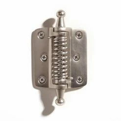 Signature Hardware Classic 2-7/8 in. Residential Door Hinge in Brushed Nickel