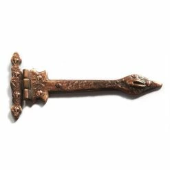 Signature Hardware Traditional 5 in. Residential Strap Hinge in Oil Rubbed Bronze