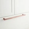 Signature Hardware Colville 13-7/8 in. Rectangular Appliance Pull in Antique Copper