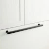 Signature Hardware Colville 13-7/8 in. Rectangular Appliance Pull in Matte Black