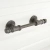 Signature Hardware Keating 5 in. Iron Cabinet Pull in Antique Iron