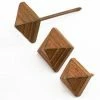 Signature Hardware Pyramid 1-1/8 in. Hand Forged Iron Clavos in Rust
