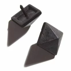 Signature Hardware Pyramid 1-1/2 in. Hand Forged Iron Clavos in Black