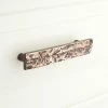 Signature Hardware Leaf 5 in. Brass Cabinet Pull in Antique Brass