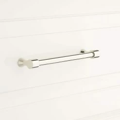 Signature Hardware Strasbourg 1/2 x 6-5/8 in. Brass Cabinet Pull in Oil Rubbed Bronze