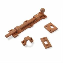 Signature Hardware 6-1/4 in. Iron Surface Bolt in Rust