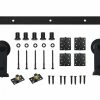 Signature Hardware Barn Door Kit in Black