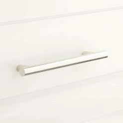 Signature Hardware Strasbourg 1/2 x 6-5/8 in. Brass Cabinet Pull in Antique Brass