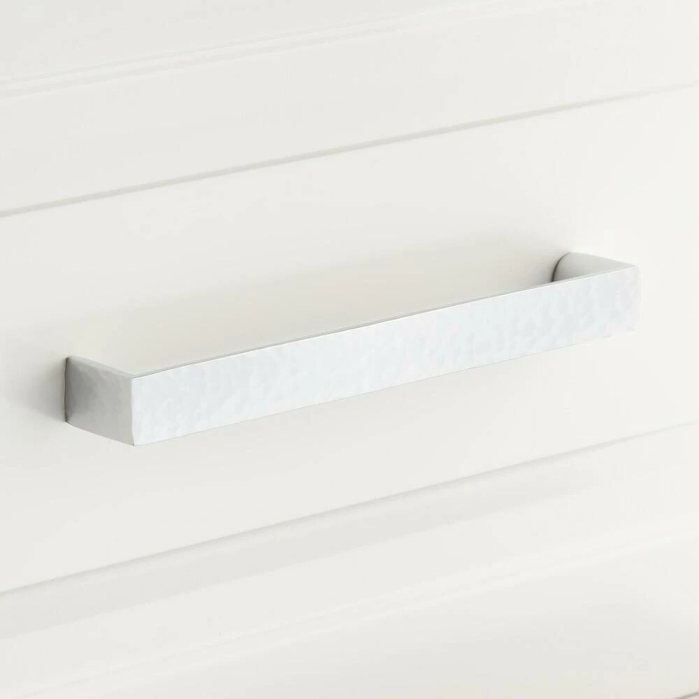 Signature Hardware Grohl 24-3/8 in. Rectangular Appliance Pull in Chrome