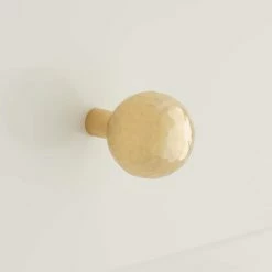 Signature Hardware Kersey Hammered Knob in Oil Rubbed Bronze